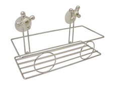 (23921) ESTANTERIA ESTANTE BAÑO GRIFO VENTOSAS RECTANGULAR Baño Estante price