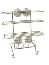 (22226) ESTANTERIA ESTANTE PARED BAÑO MULTIPLE VENTOSAS Baño Estante price