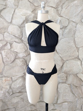 Lenny Niemeyer Mujeres Negro Bikini Conjunto de Dos Piezas Traje de Baño Traje de Baño Natación Bikini price