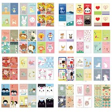 Mini cuadernos pequeños blocs de notas 4pk animales gatos flores cielo galaxia blocs de notas Cuaderno y Notepad price