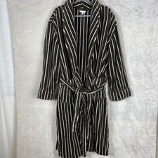 Acogedora Bata de Bambú Tierra XL Rayas Felpa Spa Lujo Salón Albornoz Cómodo Bambú Albornoz price