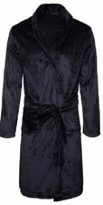 Albornoz unisex polar suave negro tamaño mediano grande Albornoz price