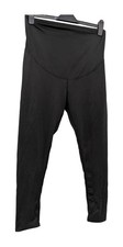 SHEIN Mujer Leggings Negros Talla M Medianos 10 12 Cintura Alta Arco Espalda Acanalado Yoga Leggings price