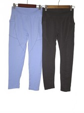 Leggings de ropa deportiva para mujer con bolsillos laterales - talla grande, negros y ligeros Leggings price