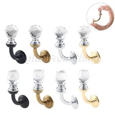Cristal Vidrio Cortina Ropa Toalla Gancho Percha Herrajes Puerta Pared Gancho Soporte Oficina Abrigo Rack price