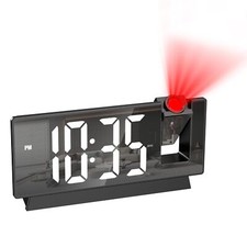 Reloj despertador con proyección, reloj digital con proyector para techo y pared Despertadores y radios price