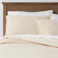 Juego de funda nórdica Threshold algodón waffle tejido waffle OEKO-TEX Set de cama / set de descanso price