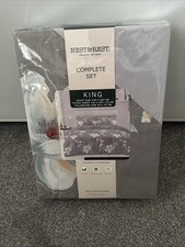 Juego completo de funda nórdica para cama tamaño king Nest & Rest Flowers NUEVO FRANQUEO GRATUITO Set de cama / set de descanso price