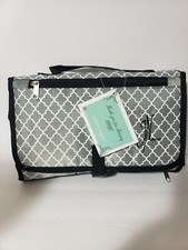 Bolsa de pañales y cambiador portátil Jonyc. NUEVO-GRIS NEGRO BLANCO. Descanso Saco para bebé price