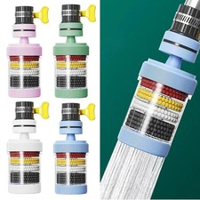 Filtros de grifo de 6 capas universales de rotación de 360 grados para cocina baño... Musluklar price