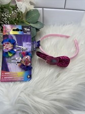 Juego de pinzas para el cabello y diadema Trolls World Tour niñas rosa azul púrpura pasador Horquillas, diademas y bandas para el pelo price