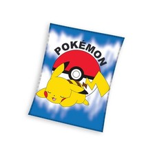 Manta De Forro Pikachu Para Sofá Cama Suave Niños Pokemon Poke Ball Azul Niños Manta para sofá price