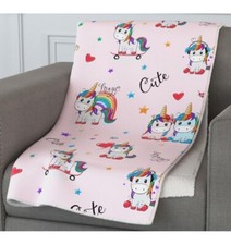 Manta para Cama Sofá y Sillón, Sherpa Manta Polar Lisa de Tacto Suave Infantil Manta para sofá price