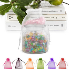 Paquete de 50 bolsas de organza blancas de 17x23cm 6x9 pulgadas bolsas de regalo Artículos de regalo price