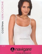 Top Canottiera Interior De Mujer De Algodón Navigare En Costina 255 Camiseta interior de mujer price