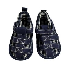 Sandalias de pescador de lona First Steps para bebés niños talla 3-6 meses Zapatos unisex de primeros pasos para niño price