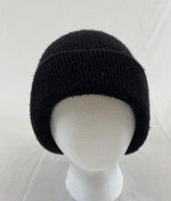 Gorro negro liso tejido sombrero frío invierno aire libre equipo sin puños OSFA elástico Bere y Kep (de Exterior) price