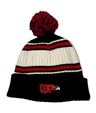 Gorra Exterior Gorro Unisex OS Negro Blanco Águila Logo Tejido Invierno Bere y Kep (de Exterior) price