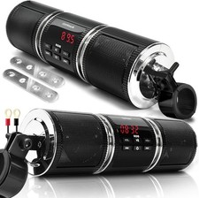 Bluetooth Waterproof Motorcycle Speakers with Built-in Amplifier - Universal Fit Música price