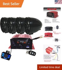 Weatherproof 12V Bluetooth Speakers for ATV, UTV & Motorcycle - 4 Channel Música price