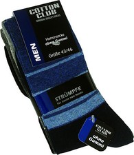 Calcetines de Hombre sin Goma, Extra Ancho, En 3er Paquete, Con Diseño Calcetín de hombre price