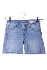 CROSS JEANS Pantalón corto de tela vaquera Mujeres Piratas Talla EU 34 azul Jeans / pantalón vaquero de mujer price