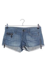 MNG JEANS Pantalón corto de tela vaquera Mujeres Piratas Talla EU 34 azul Jeans / pantalón vaquero de mujer price
