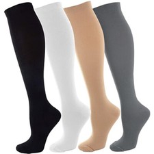Calcetines De Compresión Para Mujeres Y Hombres Hasta La Rodilla Medias Largas Calcetines hasta la rodilla / medias price