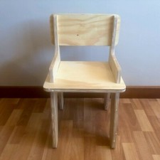 Silla infantil  de Madera Ensamblable para conjunto con escritorio  Escritorio infantil price