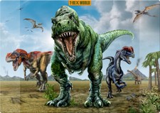 Spiegelburg T-Rex World Alfombrilla Infantil Escritorio Verde Dinos 17817 Escritorio infantil price