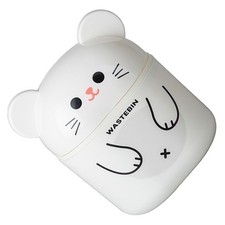Cubo de basura contenedor de basura para mesa pequeña oficina lata de plástico baño Cubos de basura price