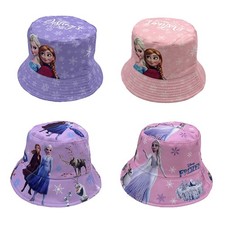 Sombrero cubo congelado niñas niños dibujos animados pescador gorra bebé playa sombreros para sol 3-6 años Gorro para bebé price