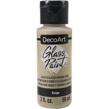 Pintura DecoArt vidrio opaco y cerámica esmaltada 59 ml 2 oz Pintura para vidrio price