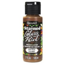Pintura acrílica translúcida para vitrales DecoArt 59 ml (2 oz) Pintura para vidrio price