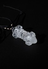 Buddhist Dorje Healing Crystal Necklace for Meditation & Spiritual Protection Swarovski Kolye price