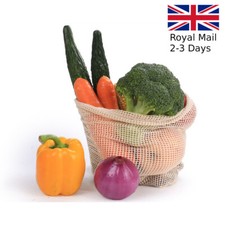 Bolsas de productos reutilizables lavables ecológicas de malla de algodón con cordón para almacenamiento de alimentos Bolsa porta comida price