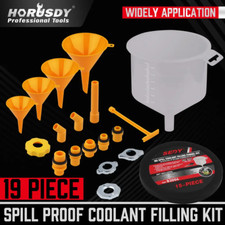 19-Spill Proof Radiator Coolant Filling Funnel Kit Car Auto Fluid Cooling System Termosifonlar price
