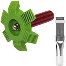 2Pcs Air Conditioner Fin Comb A/C Condenser Brush Radiator Cleaning Repair Tool Termosifonlar price