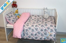 JUEGO DE CAMA 100% ALGODÓN POPELINA PARA CUNA CAMA, FUNDA NÓRDICA Y FUNDA DE ALMOHADA 100CM X 135CM Set de funda nórdica para bebé price