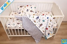 JUEGO DE CAMA 100% ALGODÓN POPELINA PARA CUNA CAMA, FUNDA NÓRDICA Y FUNDA DE ALMOHADA 100CM X 135CM Set de funda nórdica para bebé price