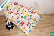 JUEGO DE CAMA 100% ALGODÓN POPELINA PARA CUNA CAMA, FUNDA NÓRDICA Y FUNDA DE ALMOHADA 100CM X 135CM Set de funda nórdica para bebé price
