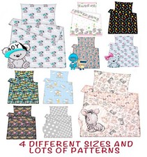 NUEVO Juego de ropa de cama de algodón para bebé niño pequeño cuna cuna cama funda nórdica funda de almohada Set de funda nórdica para bebé price