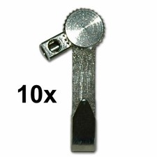 10 Ajustable Ganchos para Mini Cuadros Imagen Y Railes de Galería, en Altura Marcos para cuadros y fotos price