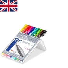 Juego de bolígrafos delineadores Triplus ecológicos - 10 colores surtidos para mentes creativas Kalem Seti price