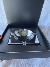 NUEVO EN CAJA Cenicero Cromo Pulido Plateado Brillante RECOMPENSAS PROMOCIONALES TABACO Cenicero price