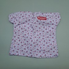 Vestido de hospital floral púrpura American Girl Bitty Baby para ropa de muñeca Set Nascita para Bebé price