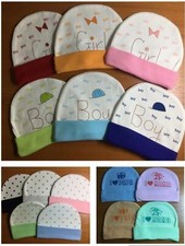 100% Algodón 3 Piezas Bebé Niño Niña Conjunto de Regalo Sombrero Mitones y Botines Conjunto Hospital Set Nascita para Bebé price
