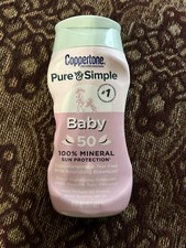 Loción protectora solar para bebé Coppertone pura y simple FPS 50, 6 FL oz (5/25) Crema Solare para para Bebé price