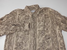 Camisa Biblo Club Para Hombre Hecha en Italia Rayón Botón Frontal Talla M Biblo price