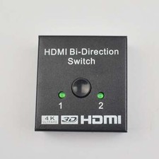 Interruptor bidireccional HDMI - Conmutador 4K UltraHD Divisor 3D HUB HDCP 2x1 Entrada Salida Hub y Switch price
